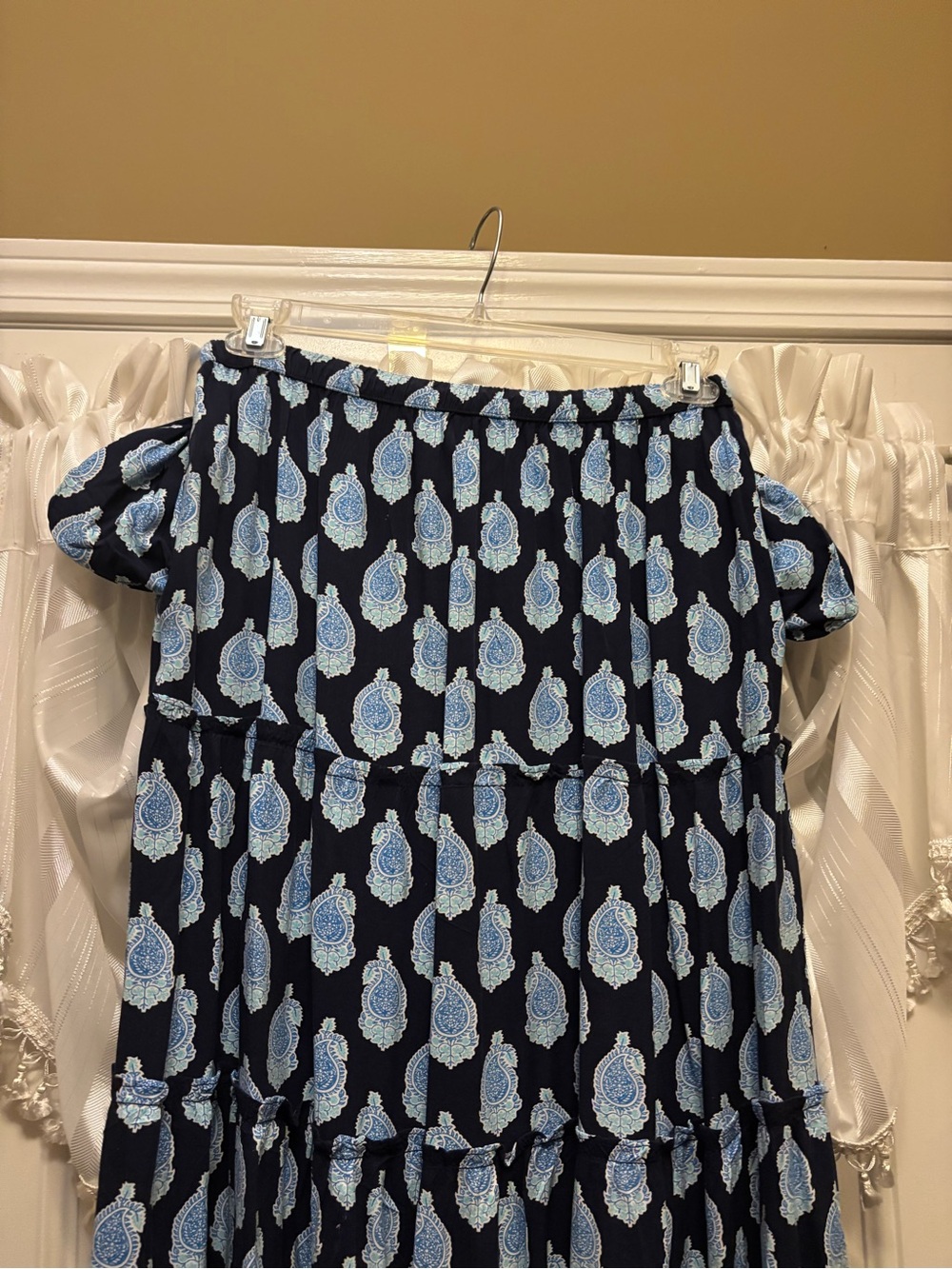 Crown & Ivy Tiered Midi Skirt - Size Medium - Picture 2 of 2
